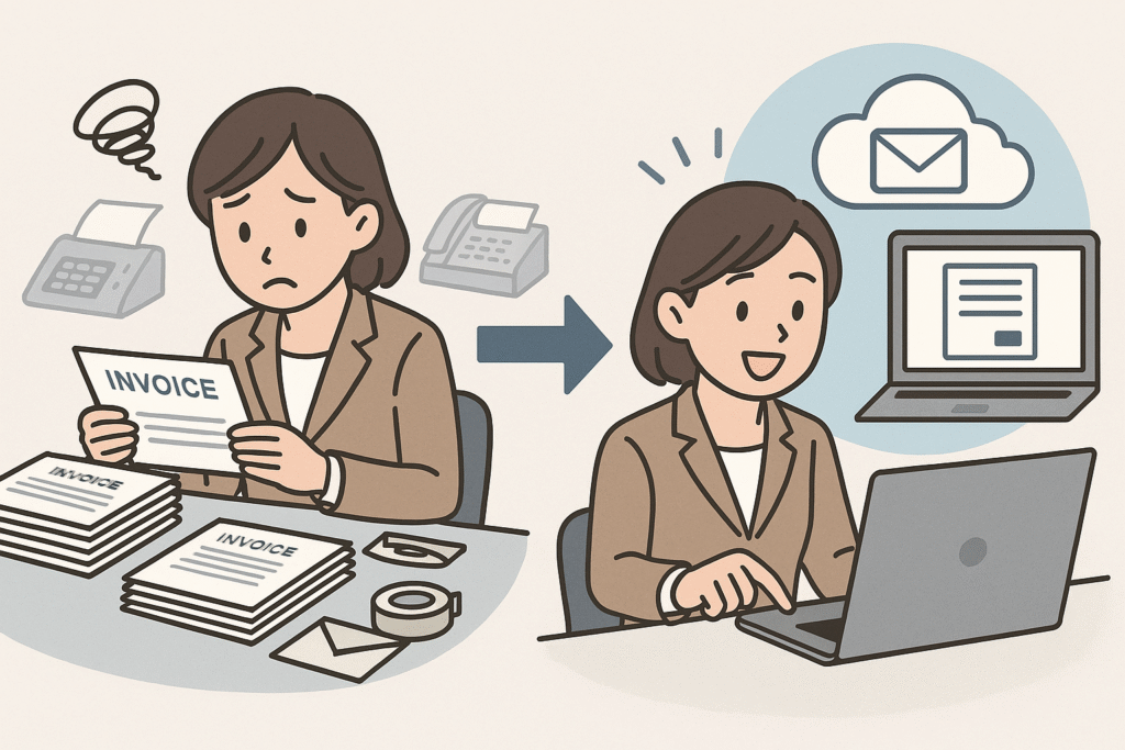 Web電子請求書の導入